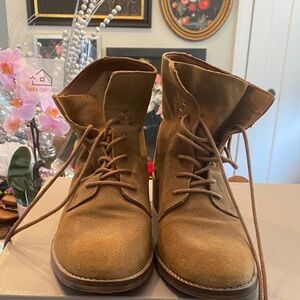 Steve Madden Suede Lace-Up Boots